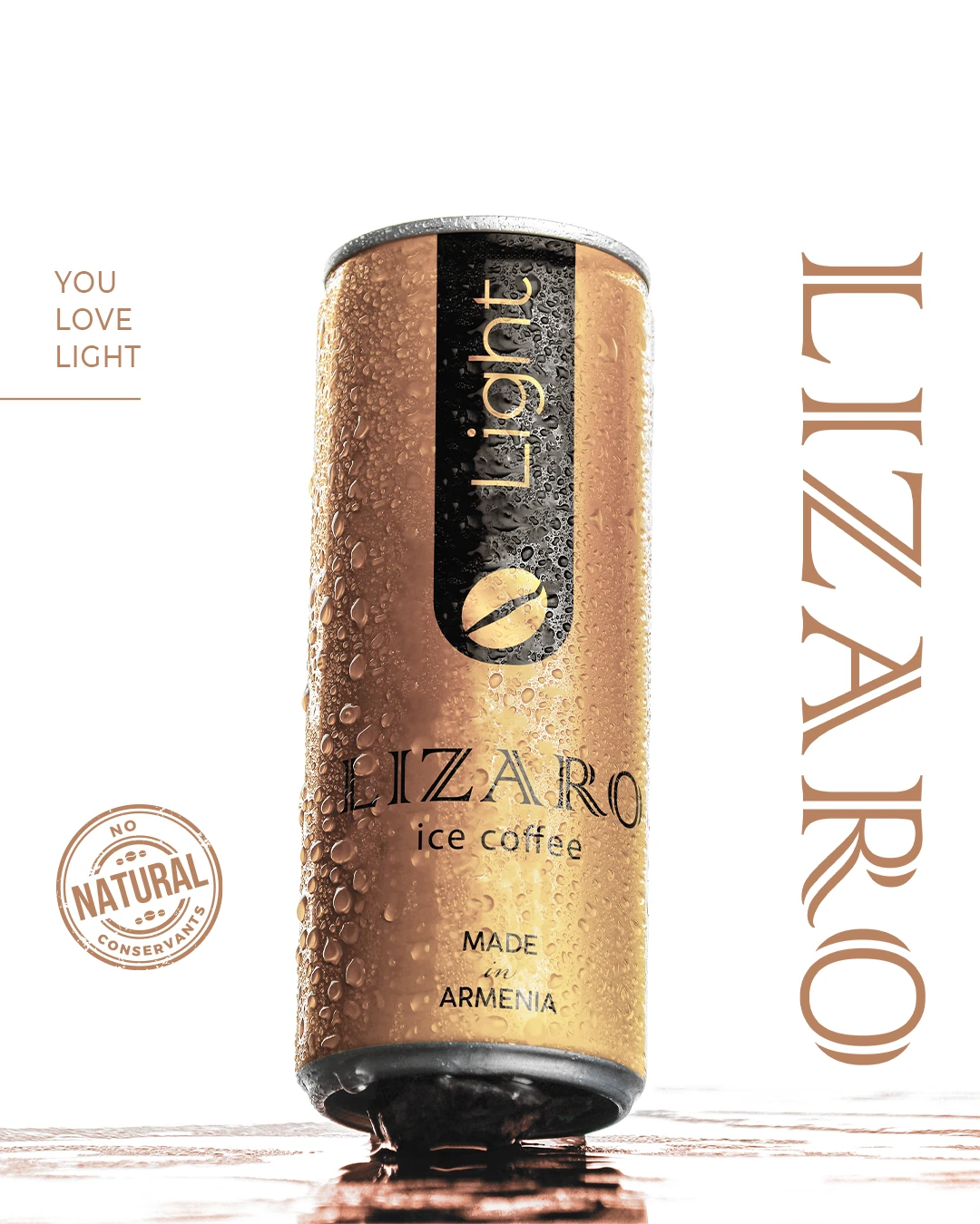 Lizaro Light 1 Lizaro – Natural RTD Ice Coffee